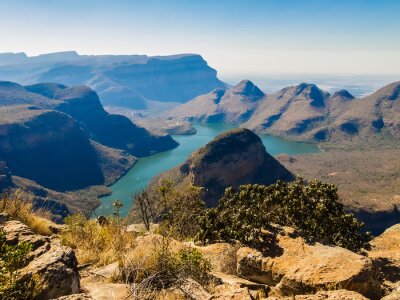 Fotobehang Schilderachtig uitzicht op de Blyde River Canyon, Zuid-Afrika