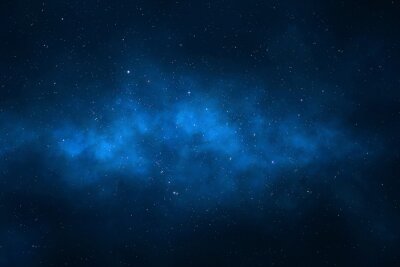 Sky Night - Universe gevuld met sterren, nevel en de melkweg