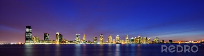 Fotobehang skyline van New Jersey