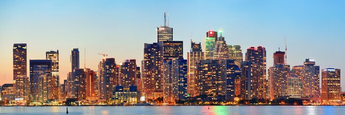 Fotobehang Skyline van Toronto