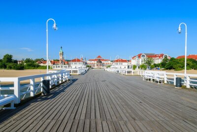Fotobehang Sopot pier aan de Oostzee