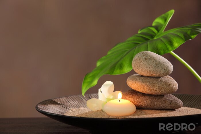 Fotobehang spa stilleven