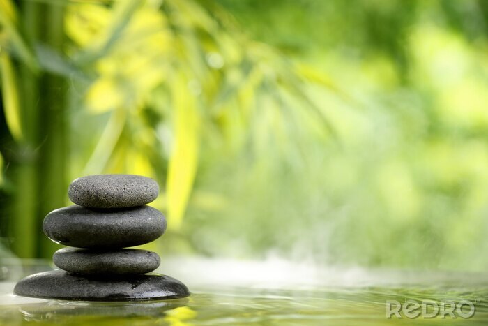 Fotobehang spa stilleven