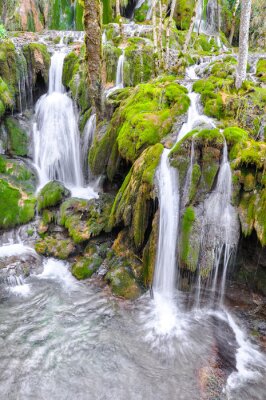 Fotobehang Spaanse waterval