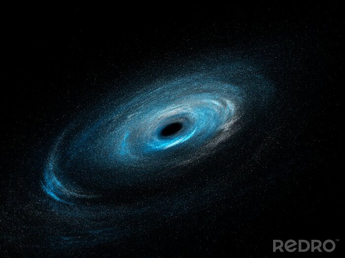Fotobehang Spiraalvormige galaxy