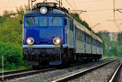 Fotobehang Spoorvervoer