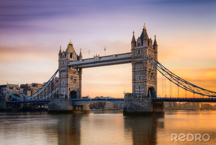 Fotobehang Sprookjesachtige sfeer en London Bridge