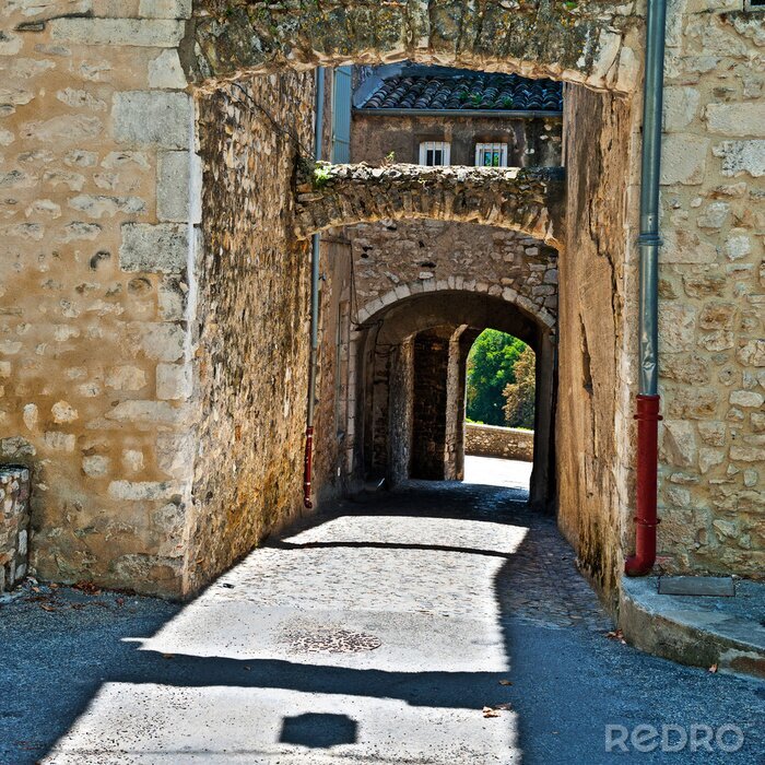 Fotobehang Stad Viviers