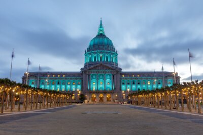 Fotobehang Stadhuis in San Francisco