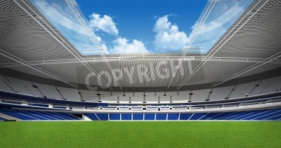 Fotobehang Stadion met open dak