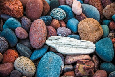 Fotobehang Stenen in verschillende kleuren
