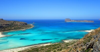 Fotobehang Stenen stranden van Kreta