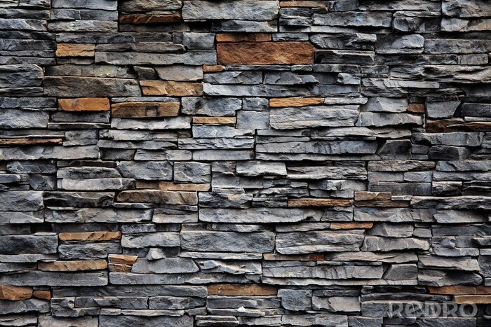 Fotobehang Stenen structuur van een muur