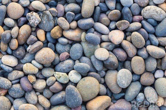 Fotobehang Stenen uit de zee