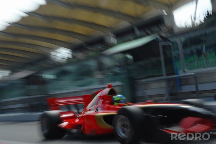 Fotobehang stock photo van de A1 Grand Prix in Sepang Maleisië 20