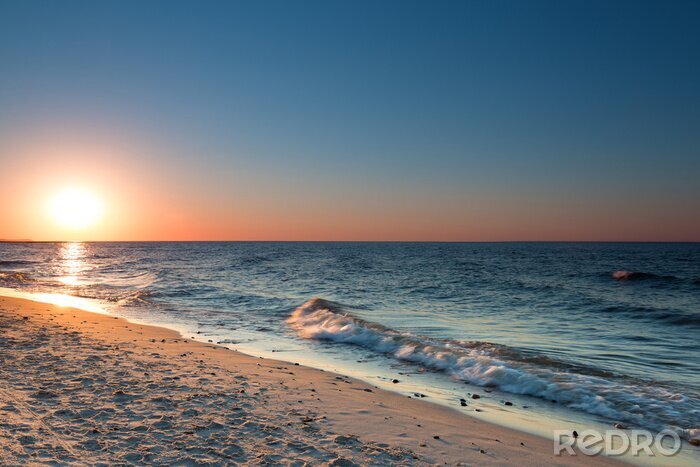 Fotobehang Strand aan de Oostzee