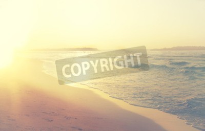 Fotobehang Strand en zonneschijn