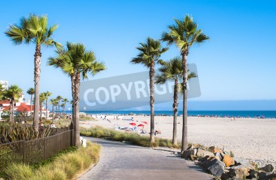 Fotobehang Strand in Californië