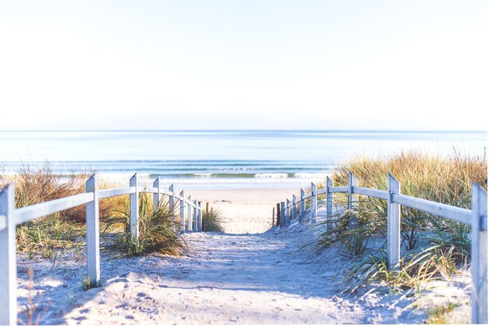 Fotobehang Strand zand en duinen