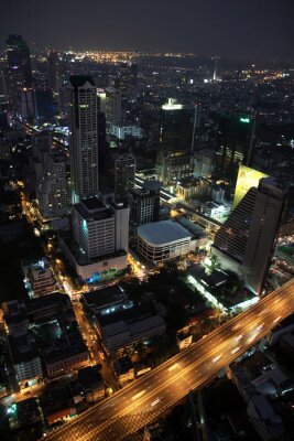 Fotobehang Straten van Bangkok