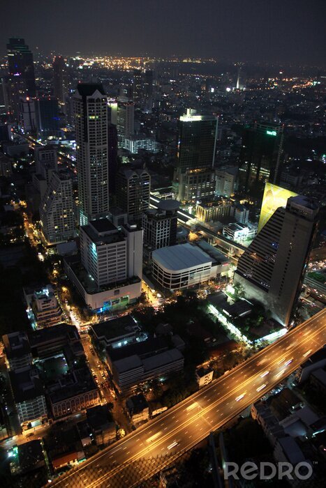 Fotobehang Straten van Bangkok