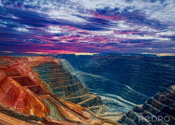 Fotobehang Super Pit Kalgoorlie Western Australia