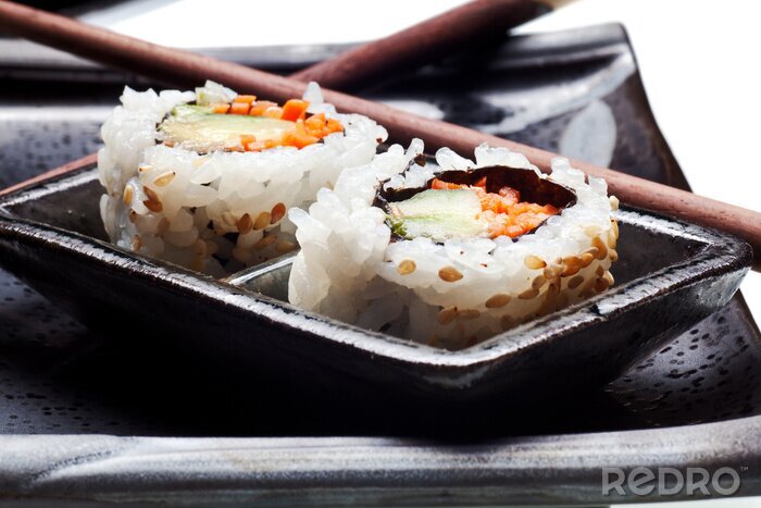 Fotobehang sushi