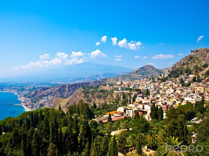 Fotobehang Taormina