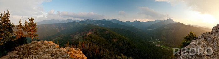 Fotobehang Tatry widok z Nosala