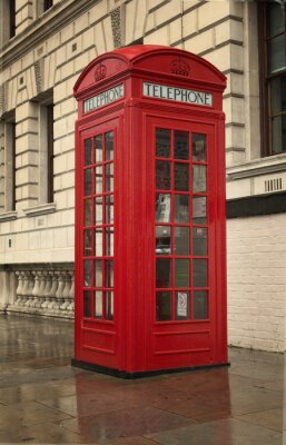 Telefooncel in Londen