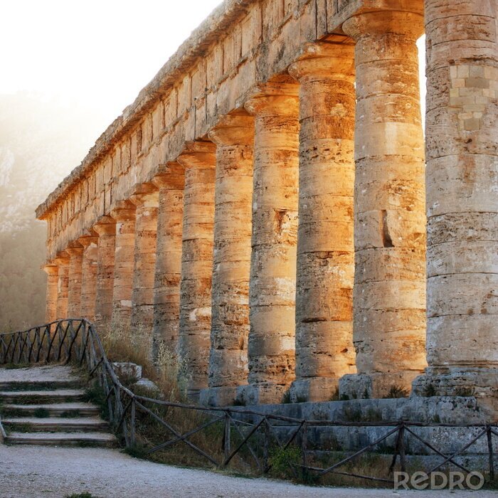 Fotobehang Tempio di Segesta