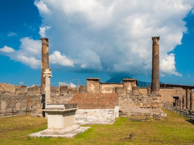 Fotobehang Temple of Apollo in Pompeii