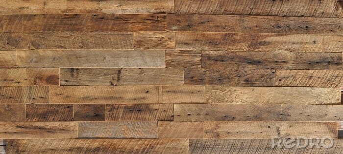 Fotobehang Textuur van houten planken