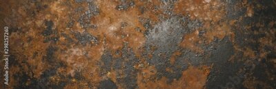 Fotobehang Textuur van met roest bedekt metaal