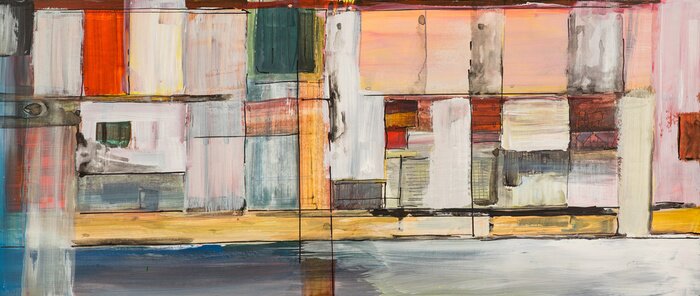 Fotobehang Tijd in abstracte weergave