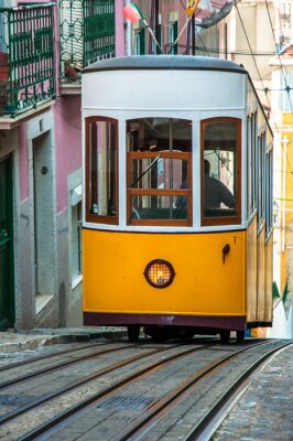 Fotobehang Til het kussen, Lissabon, Portugal