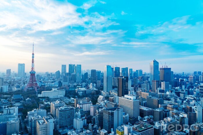 Fotobehang Tokio bij dageraad