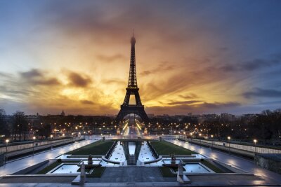 Fotobehang Tour Eiffel