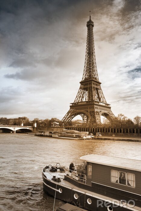 Fotobehang Tour Eiffel