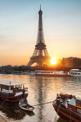 Fotobehang Tour Eiffel Parijs Frankrijk