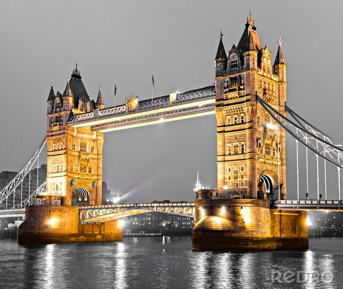 Fotobehang Tower Bridge, London, UK