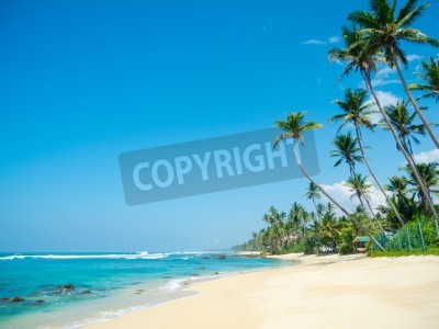Fotobehang Tropisch strand in Sri Lanka