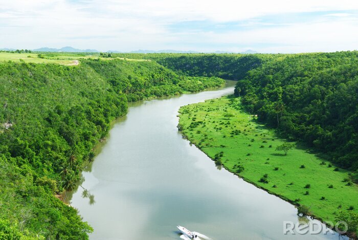 Fotobehang Tropische rivier