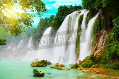 Fotobehang Tropische watervallen