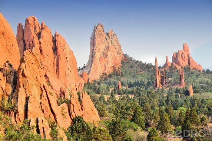 Fotobehang Tuin van de Goden in Colorado Springs