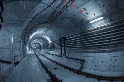 Tunnel met kabels