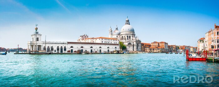 Fotobehang Turquoise landschap van Venetië