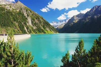 Turquoise meren en de Alpen