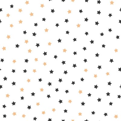 Fotobehang Tweekleurige sterren op een witte achtergrond