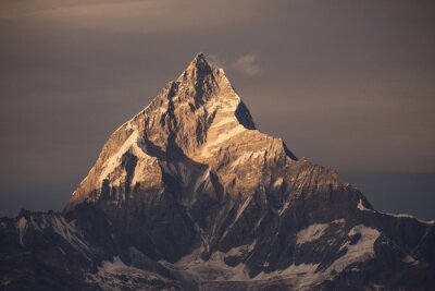 Fotobehang Uitzicht op het Himalaya-toplandschap